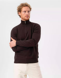 Holger T-neck Sweater by Holebrook