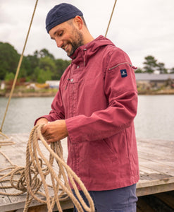 Full Zip Cotton Canvas Smock.