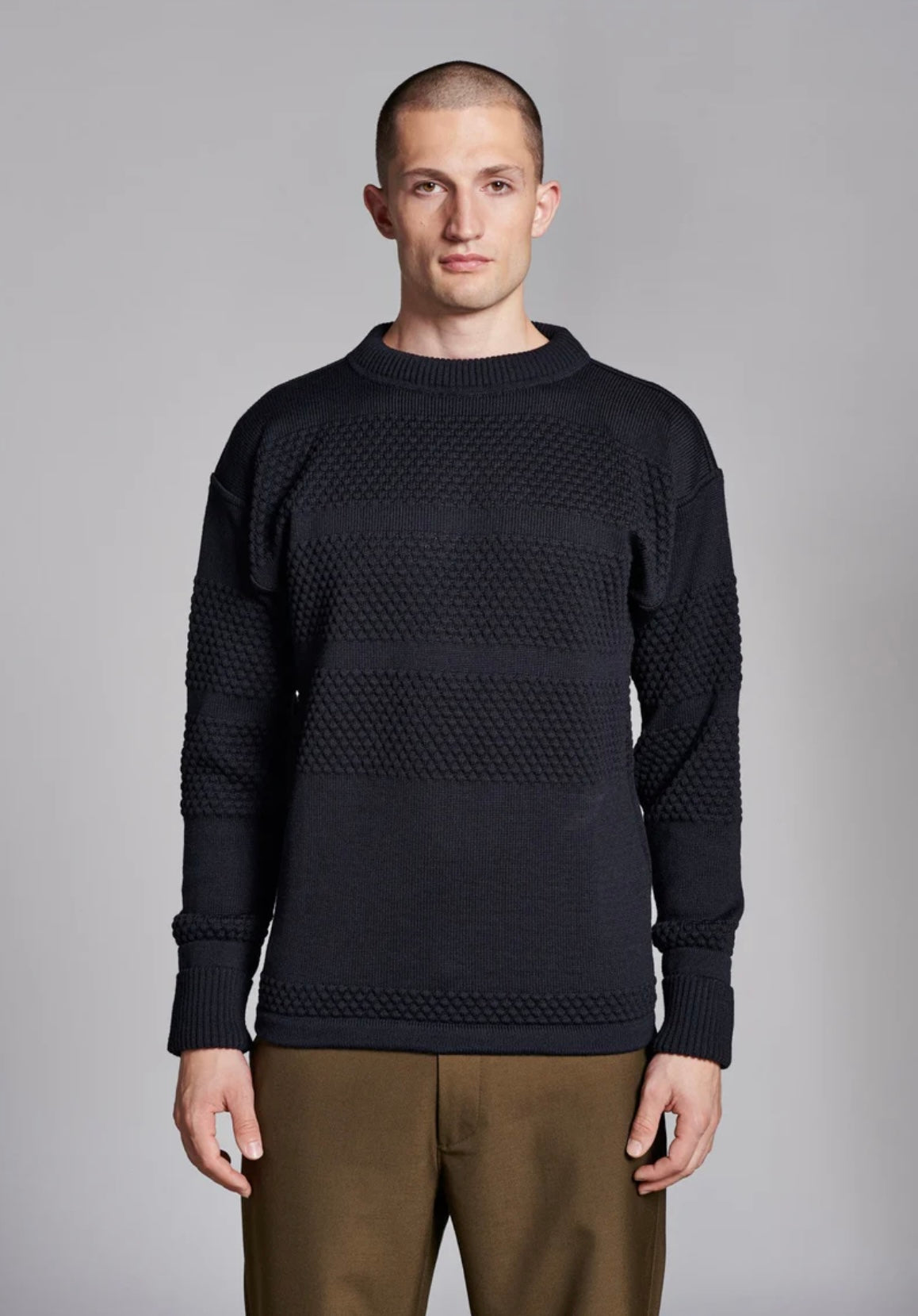 Danish Fisherman Crew Neck Sweater